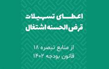 بخشنامه‌ سهمیه تسهیلات قرض الحسنه اشتغال زایی منابع در اختیار هیات امنای حساب‌های استانی پیشرفت و عدالت