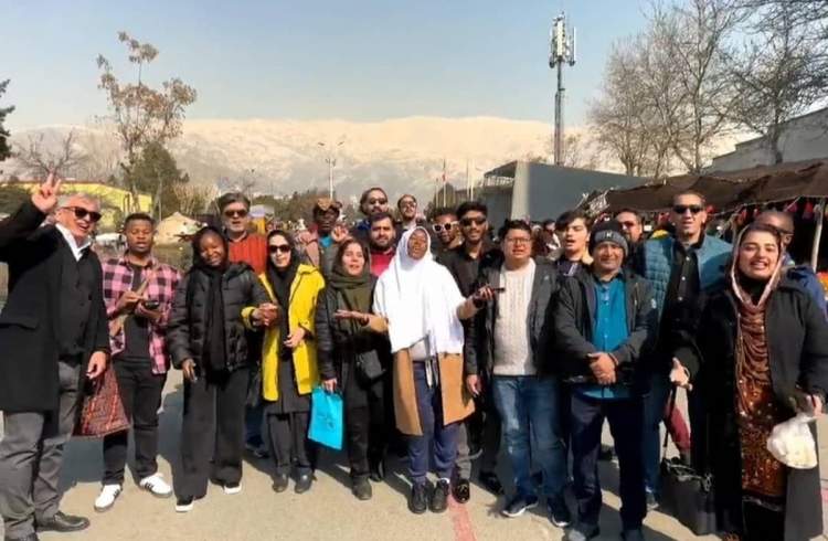 بازدید ۱۵ اینفلوئنسر خارجی از هجدهمین نمایشگاه گردشگری