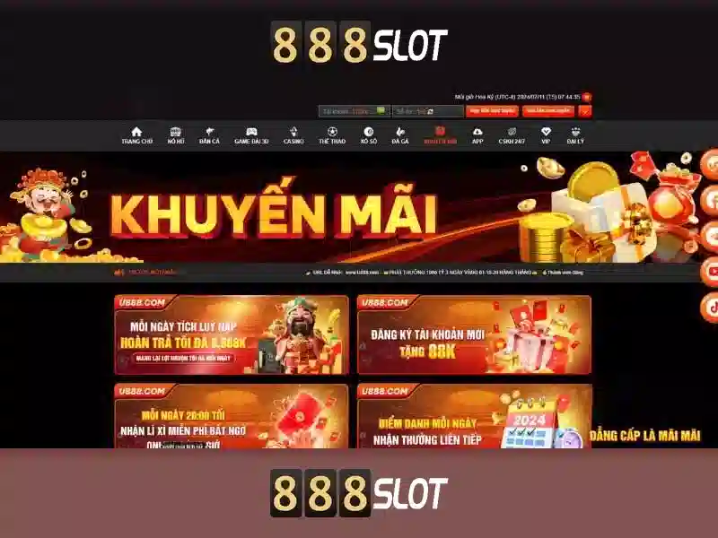 888Slot - Nền tảng casino trực tuyến uy tín và đa dạng trò chơi